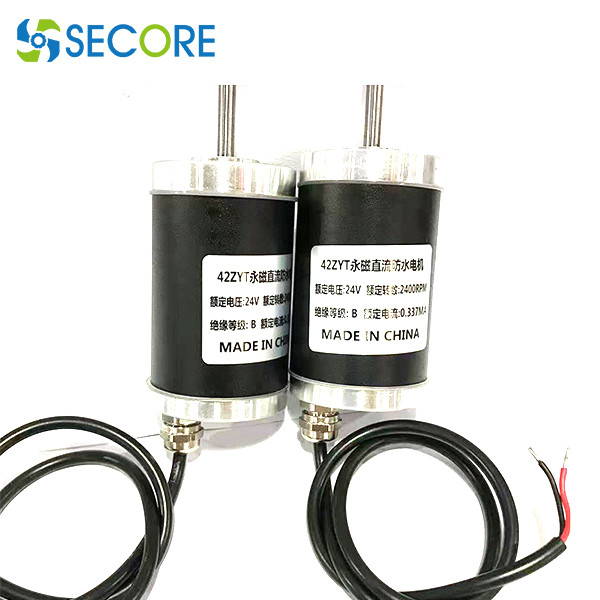 IP68 12V Micro DC Brush Motor Permanent Magnet Waterproof DC motor